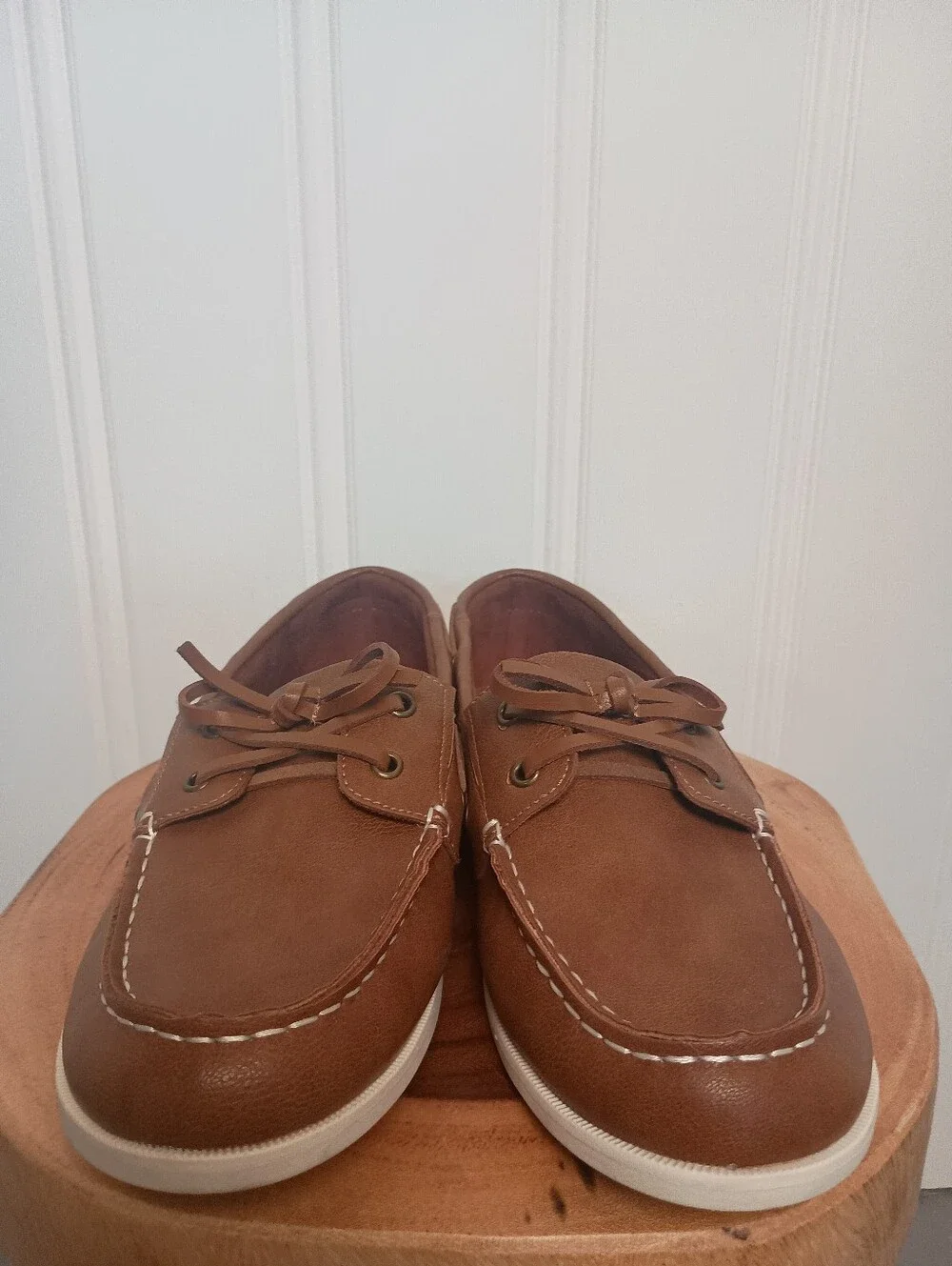 Cat & Jack- Classic Brown Boat Shoes- Size 6